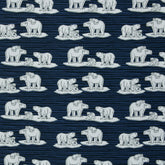Baumwolljersey Arctic Animals by JaTiJu - Eisbären